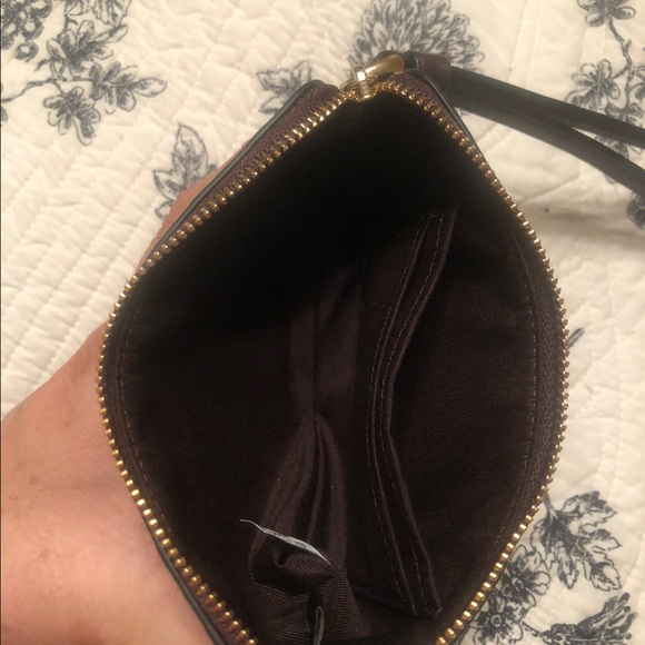 Coach Signature Patent Leather Metallic Oxblood - Picture 6 of 7